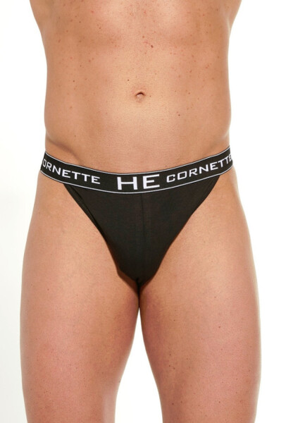 Pánská tanga Cornette High emotion 502 M černá