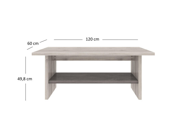 ARTEN (NANO Systems s.r.o.) Konferenční stůl JAZZ-120 (Kaštan nairobi/onyx) KONFERENCNI-STUL-JAZZ-120