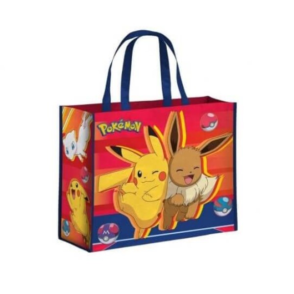 Pokémon nákupní taška - Tote Bag Pikachu and Eevee