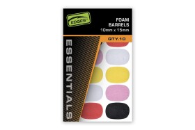 Fox Plovoucí váleček Edges Foam Barrels Mixed Colour 10ks - 10x15mm,Fox Plovoucí váleček Edges Foam Barrels Mixed Colour 10ks - 10x15mm