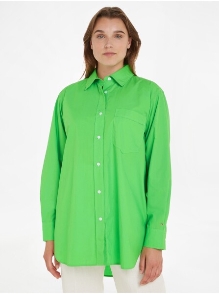 Světle zelená dámská košile Tommy Hilfiger Dámské