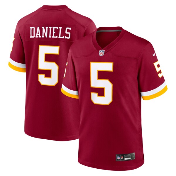 Nike Pánský dres Washington Commanders NFL Jayden Daniels #5 2026 Game Velikost: XL