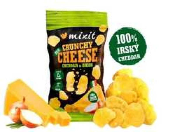 Mixit Křupavý sýr do kapsy - irský cheddar a cibule 20 g