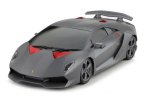 Mamido Sportovní autíčko Lamborghini Sesto Elemento na dálkové ovládání RC 1:18 šedé