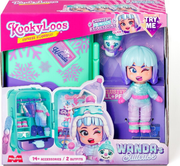 Panenka KookyLoos Wanda v kufříku