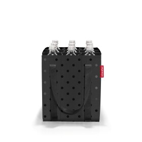 Nákupní taška na lahve Reisenthel Bottlebag Glossy dots black