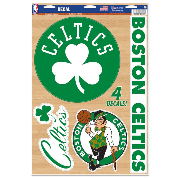 Wincraft Samolepka Boston Celtics NBA Multi-Use Set (4 ks)% 1 ks