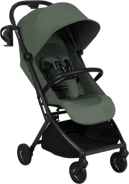 LIONELO Kočárek sportovní Sia Green Emerald / Hmotnost 5,9 kg / Složeno 51x49x18 cm / Magnetická přezka pásů (LO-SIA GREEN EMERALD)