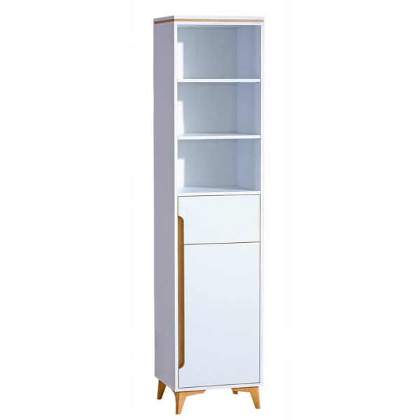 FRONTI Skříň GAPPA 03 Bílá + jasan horský