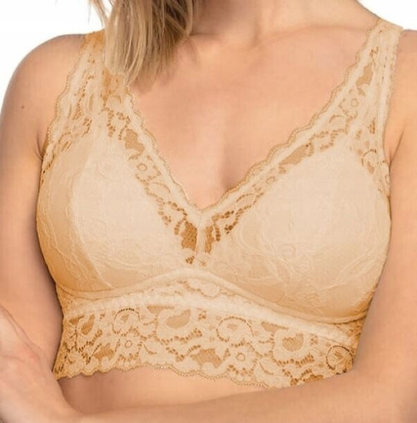 Dámská podprsenka Kaja Béžová - Nipplex béžová XS - 36