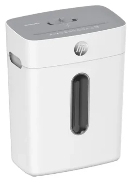 HP OneShred 8CC světle šedá / Skartovač / až 8 listů / mikrořez 5x18 mm / P-4 / 15 l (HPN280108CCON-14)