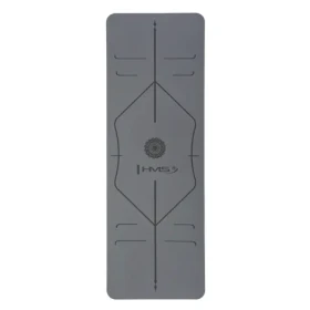 HMS YM10 Podložka na jógu šedá (5907695558319)