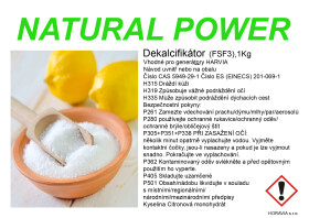 Dekalcifikátor - Citric Acid 1 Kg CFSF3L