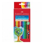 Faber - Castell Pastelky trojhranné Grip - rozmývatelné 12 ks