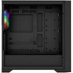 EVOLVEO Rhino, skříň eATX/ATX, 4x ARGB ventilátor 120mm, boční panel temperované sklo + mřížkovaný přední panel