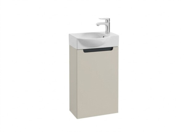 Koupelnová skříňka s umyvadlem Naturel Stilla 39x60x22 cm kašmír mat STILLADK04008UBR STILLADK04008UBR