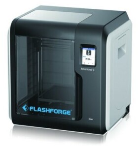 Gembird FlashForge Adventurer 3 / 3D tiskárna / 2.8 dot. displej / 150 x 150 x 150 mm / ABS PLA (1.75 mm) (FF-3DP-1NA3-01)