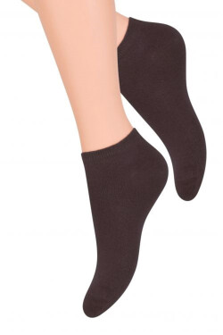 Dámské ponožky 052 black - Steven černá 35/37