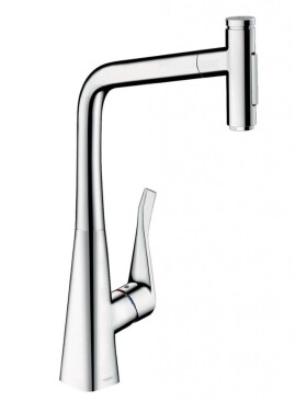 HANSGROHE - M71 Dřezová baterie M7117-H320 s výsuvnou sprškou, sBOX, chrom 73816000