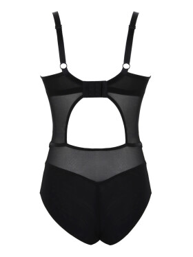 Panache Tango Essence Plunge Bodysuit obsidian 10965A 75DD