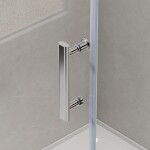 Erga Tucson, sprchový kout s posuvnými dveřmi 70(dveře) x 120(dveře) x 190 cm, 6mm čiré sklo, chromový profil, ERG-S02-TUCSON-D070D120-CL-CR