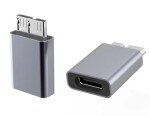 PremiumCord Aluminium adaptér USB C samice - USB3.0 Micro B samec (kur31-22)