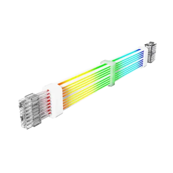 Gamemax 2x8PIN-W bílá / Prodlužovací kabel / VGA/CPU napájení / 2x 8-pin (VGA/CPU 2x8PIN-W)