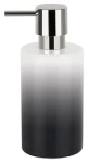 Spirella TUBE Gradient černo-bílý / Dávkovač mýdla / Keramika / 300 ml