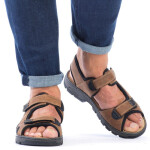 Rieker M 26156-25 RKR447B Sandály na suchý zip 44