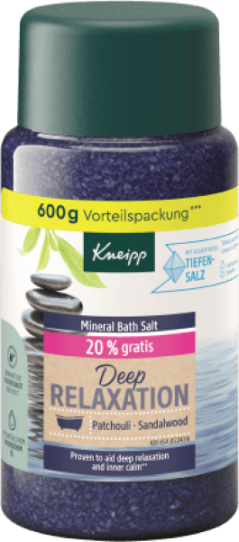 Sůl do koupele Deep Relaxation, 600 g