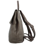 Trendy dámský koženkový batoh Fantos, camel