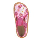 Dívčí plátěné barefoot přezůvky CANVAS T-BAR FLOWERS Froddo G1700439-4 - 31