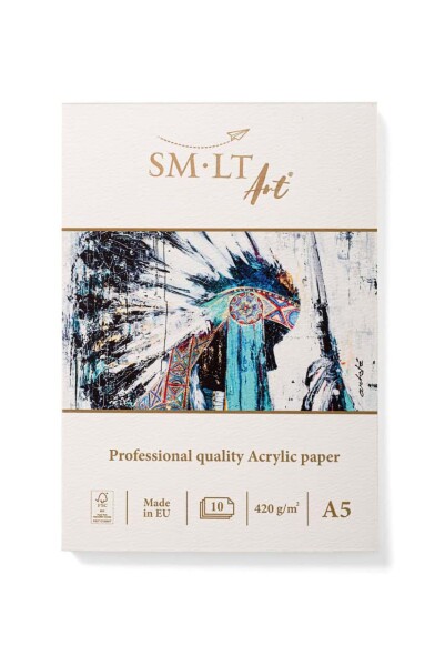 SM.LT Acrylic Professional blok A5 420 g, 10 listů