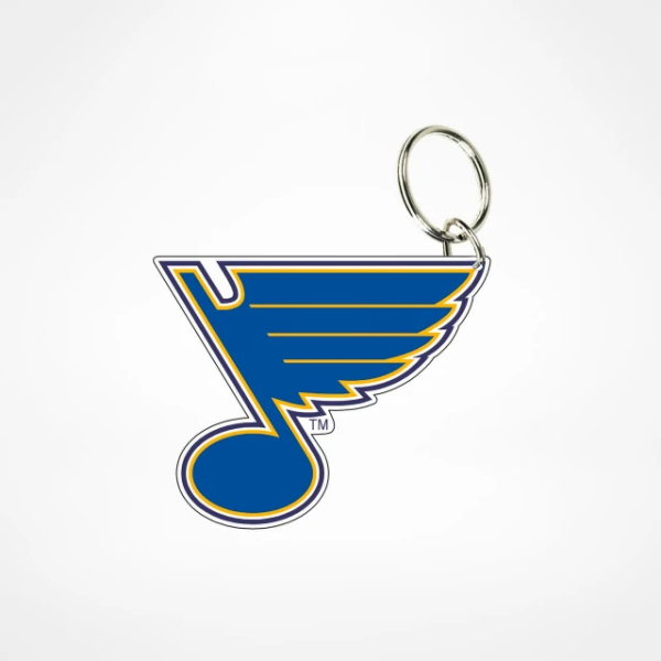 Wincraft Přívěšek na Klíče St. Louis Blues Team Logo Premium Acrylic Keychain FA_4484727