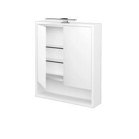 Dřevojas - Dvoudveřová galerka FOCUS GA2OE 60 - N01 Bílá lesk 283650
