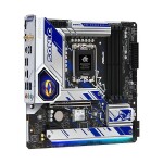 ASRock B760M PG SONIC WIFI / B760 / LGA 1700 / 4x DDR5 / PCIEx16 / 1x 2.5GLAN / Wi-Fi / mATX (B760M PG SONIC WIFI)