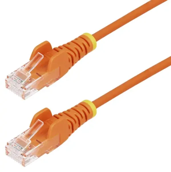 StarTech CAT6 Slim 10m oranžová / Síťový kabel / RJ-45 / PoE / IEEE 802.3bt (N6PAT10MORS)