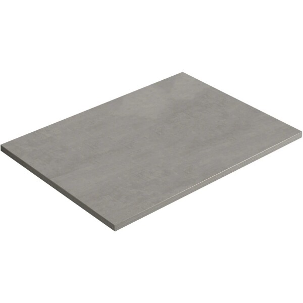 CERANO Deska pod umyvadlo Navira Slim - betonově šedá - 60x1,8x46 cm