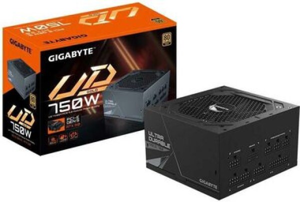 GIGABYTE UD750GM PG5 / ATX 3.0 / 750W / modulární / 80PLUS GOLD / aktivní PFC / 120mm ventilátor (GP-UD750GM PG5)