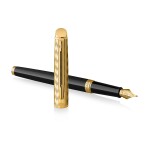 Plnicí pero Waterman Hémisphére 25 SE DLX Black GT, hrot M