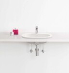 VILLEROY & BOCH - O.novo Umyvadlo zápustné 56x41 cm, bez přepadu, otvor pro baterii, CeramicPlus, alpská bílá 416157R1