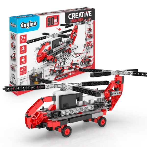 Engino Creative Builder 90 modelů s motorkem - EPEE Engino