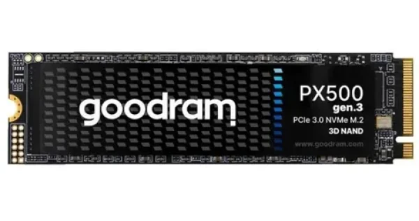 GOODRAM PX500 Gen.3 256GB / M.2 2280 NVMe / PCIe 3.0 / 3D NAND / R: 3200MBs / W: 1300MBs (SSDPR-PX500-256-80-G3)