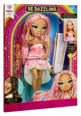 Rainbow High Be Dazzling Fashion panenka - Adeline Rose růžová - MGA