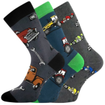 VoXX froté Sibiř 08 ABS - mix A - kluk, 3 páry 30-34 EU