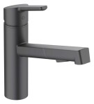 KLUDI - M3 Dřezová baterie s výsuvnou sprškou, matná černá 585813975