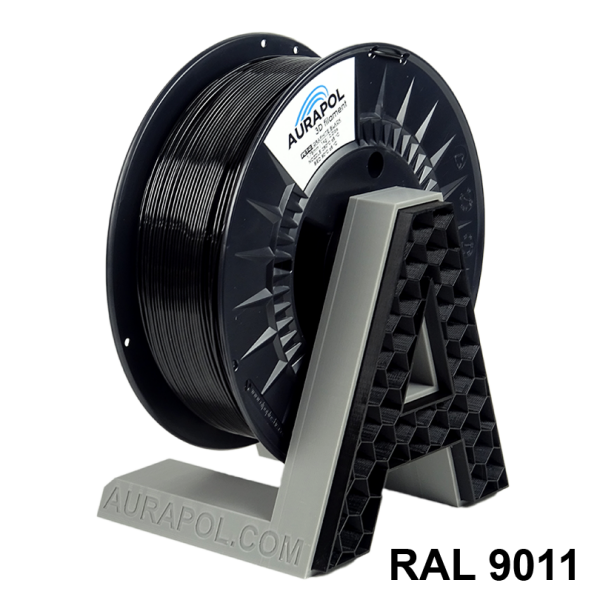 PETG filament grafitový černý 1,75 mm Aurapol 1 kg