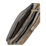 Stylová dámská crossbody kabelka Dina, béžová