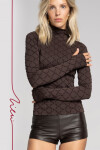 Golfový bezešvý monogram poudre M