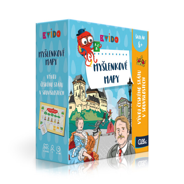 Myšlenkové mapy - Vývoj českého státu v souvislostech - Kvído - Albi